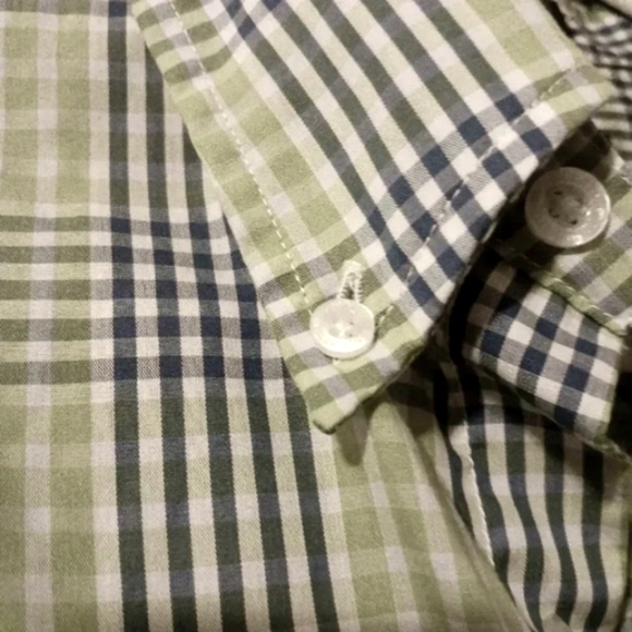 Pendleton MENS green White check shirt. - Picture 5 of 8